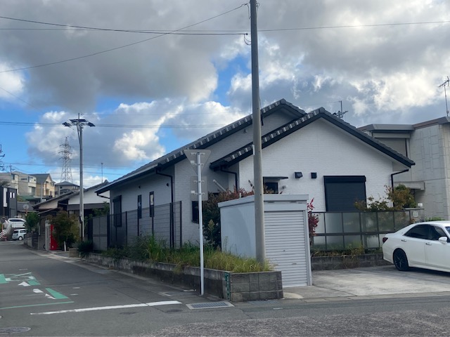 福田邸外観（角地）