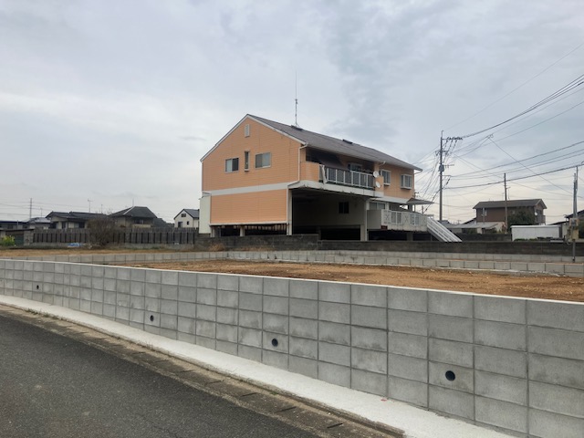 古賀市久保 擁壁・地盤