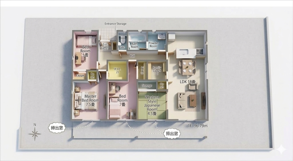 宗像市自由ヶ丘の新築物件
