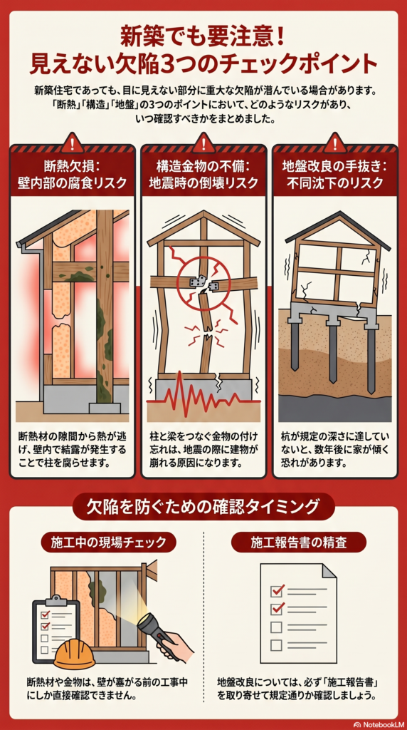 新築戸建ての見えない欠陥