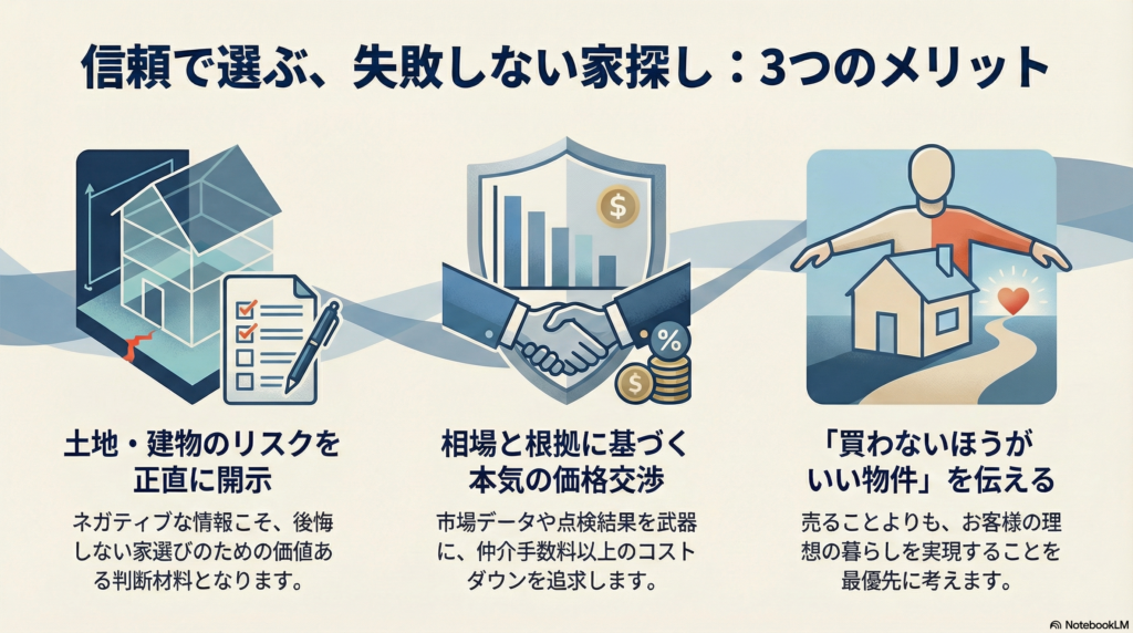 仲介手数料を支払う会社を選ぶ際のヒント
