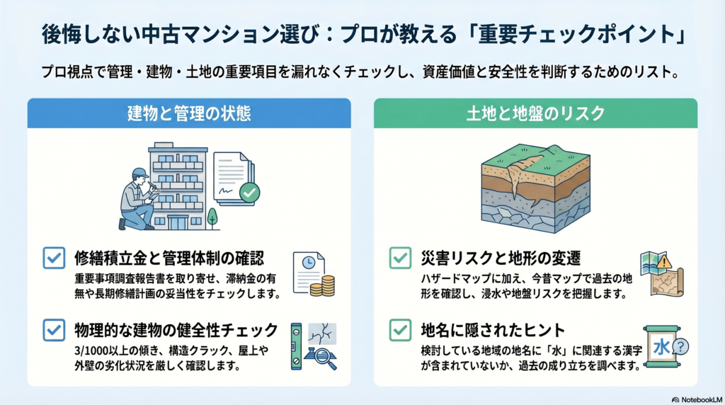 後悔しない中古マンション選び