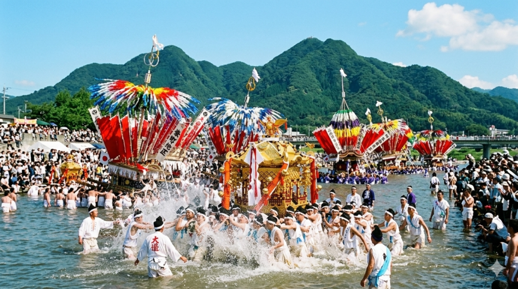 風治八幡宮　川渡り神幸祭