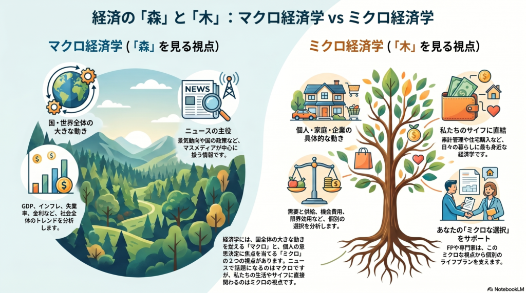 マクロ経済学VSミクロ経済学
