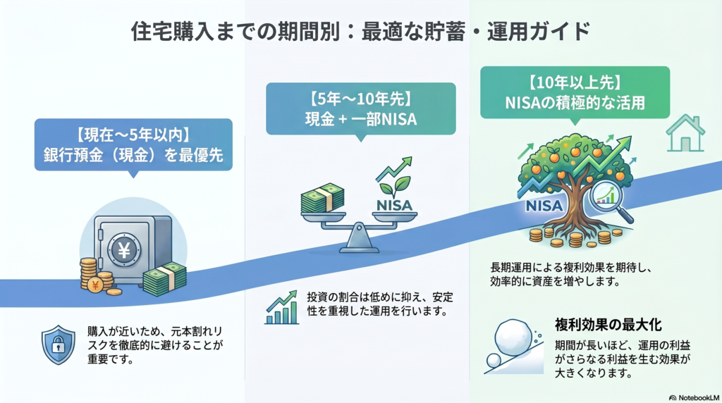 NISA　頭金の図解