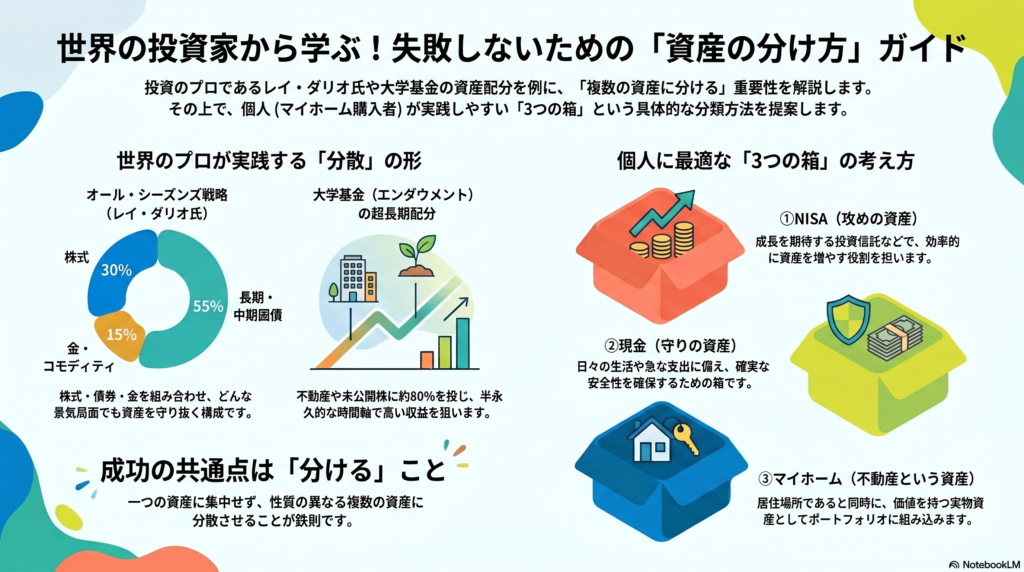 資産の分け方ガイド