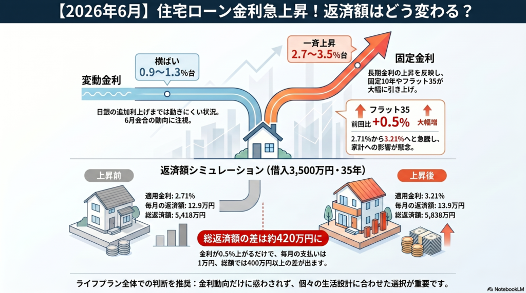 住宅ローン金利　まとめ