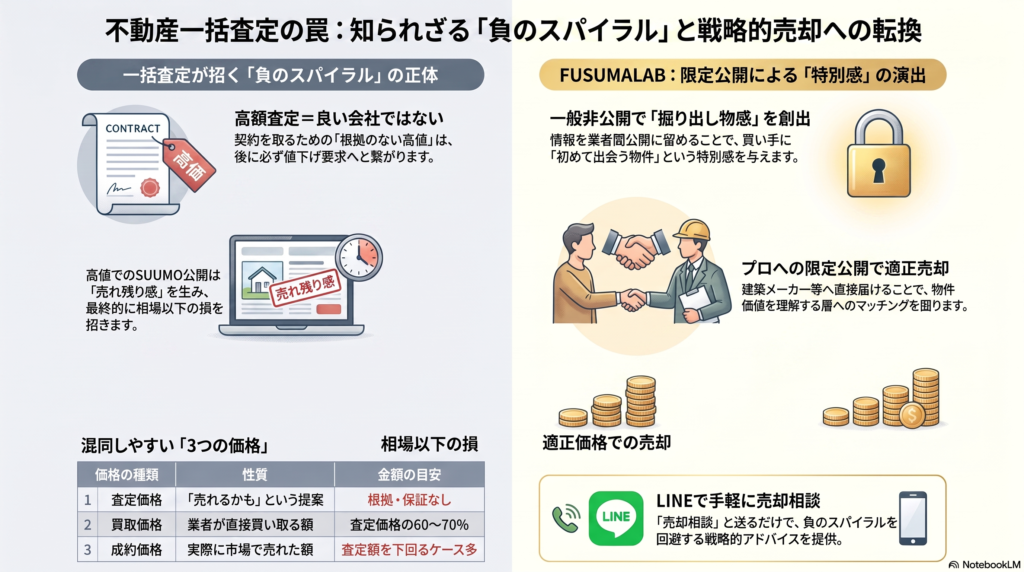 一括査定の罠