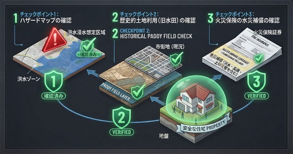 確認すべき3つ