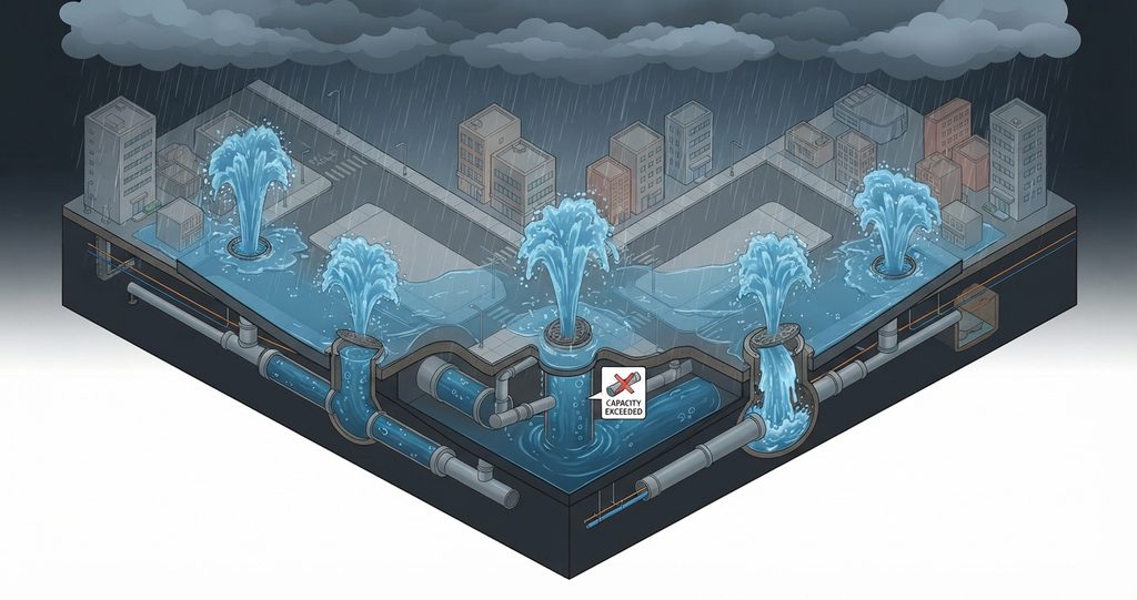 内水氾濫