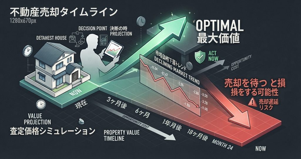売却
